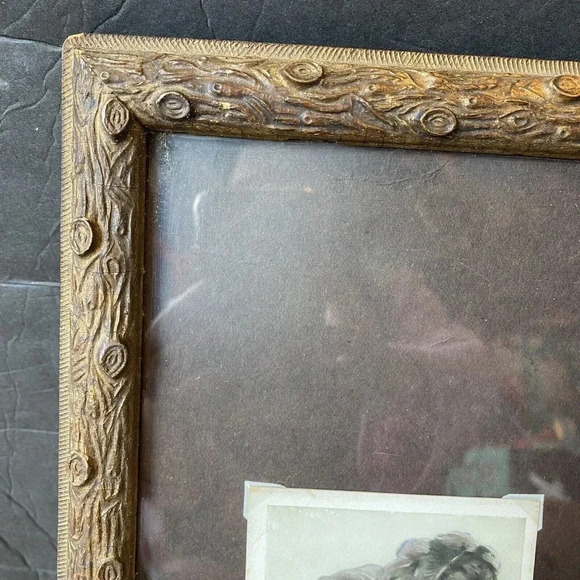 VTG Art Frame Print Photos Of Philip Boileau’s Wife As A Model Artist Eira 1910 - Picture 8 of 11